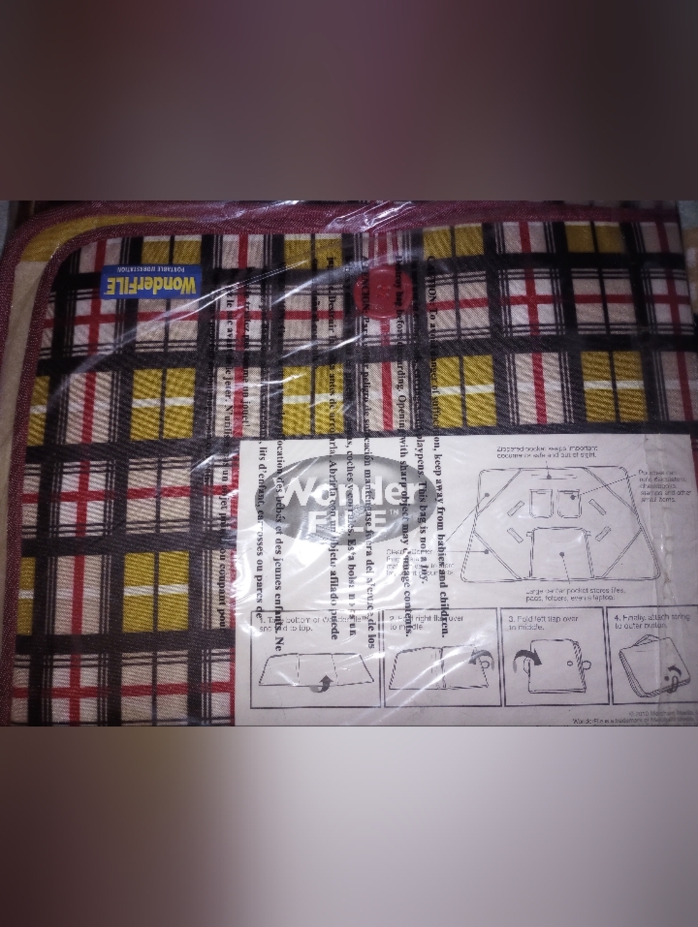 WonderFile Portable 34" x 27" Workstation ~ NEW IN PACKAGE (2010)
